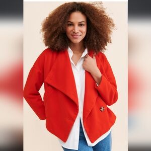 Anthropologie Sascha Asymmetrical Jacket